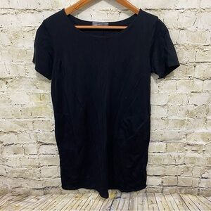 Emmas Closet Black Pocket T Shirt Shift Dress